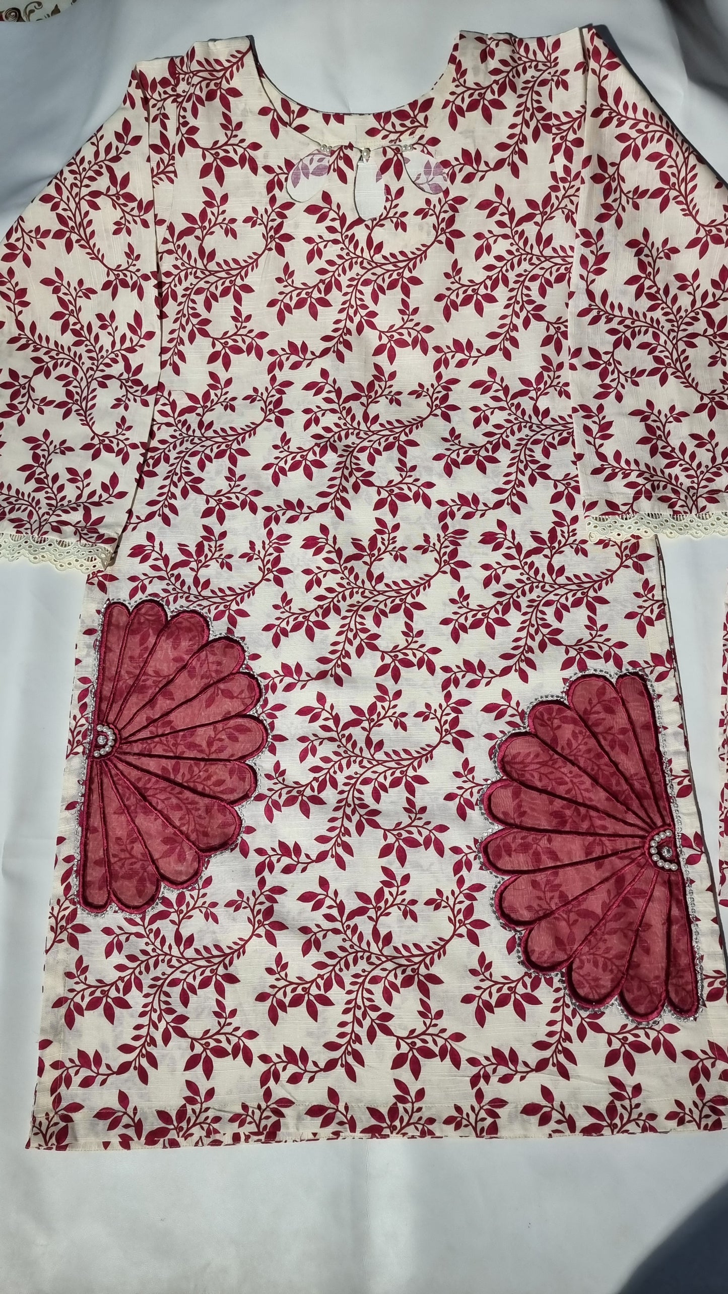 2 Piece Slub Khaddar -Stitched