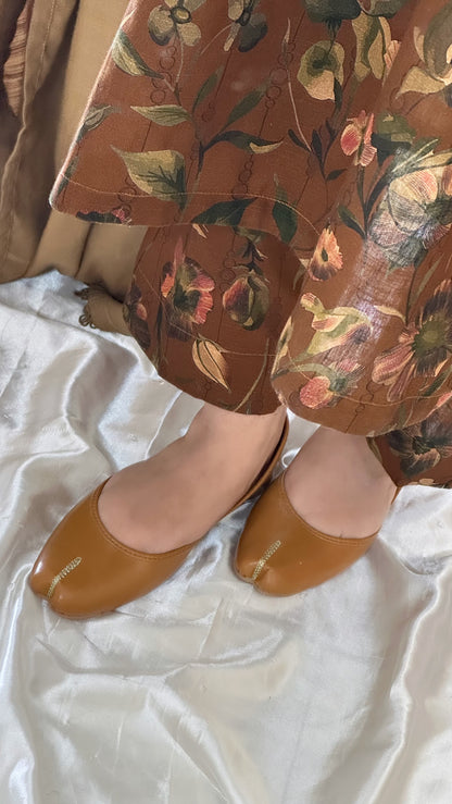 3 Piece - Slub Khaddar Stitched Dress - 055