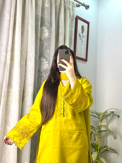 3 Piece - Lawn Stitched Dress-200