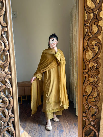 3-Piece Premium Lawn Stitched Suit-246