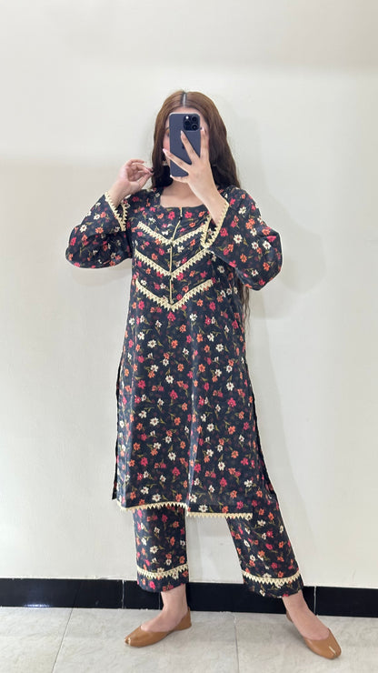 2 Piece Lawn Premium Stitched Suit