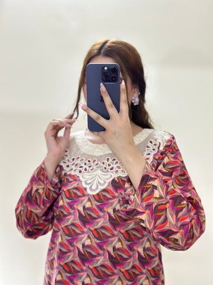 2 Piece Lawn Premium Stitched Suit