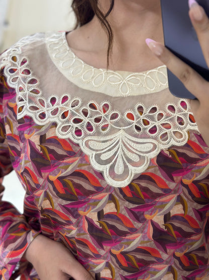 2 Piece Lawn Premium Stitched Suit