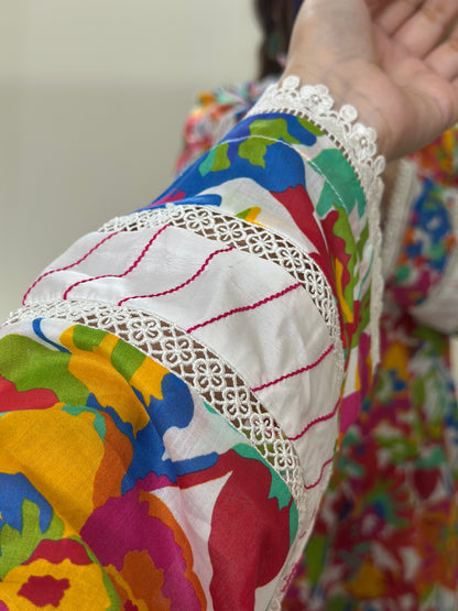 2 Piece Premium Pure Lawn Stitched Suit