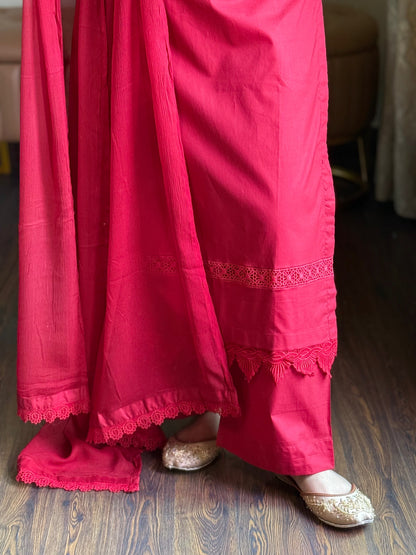 3-Piece Premium Lawn Stitched Suit-259