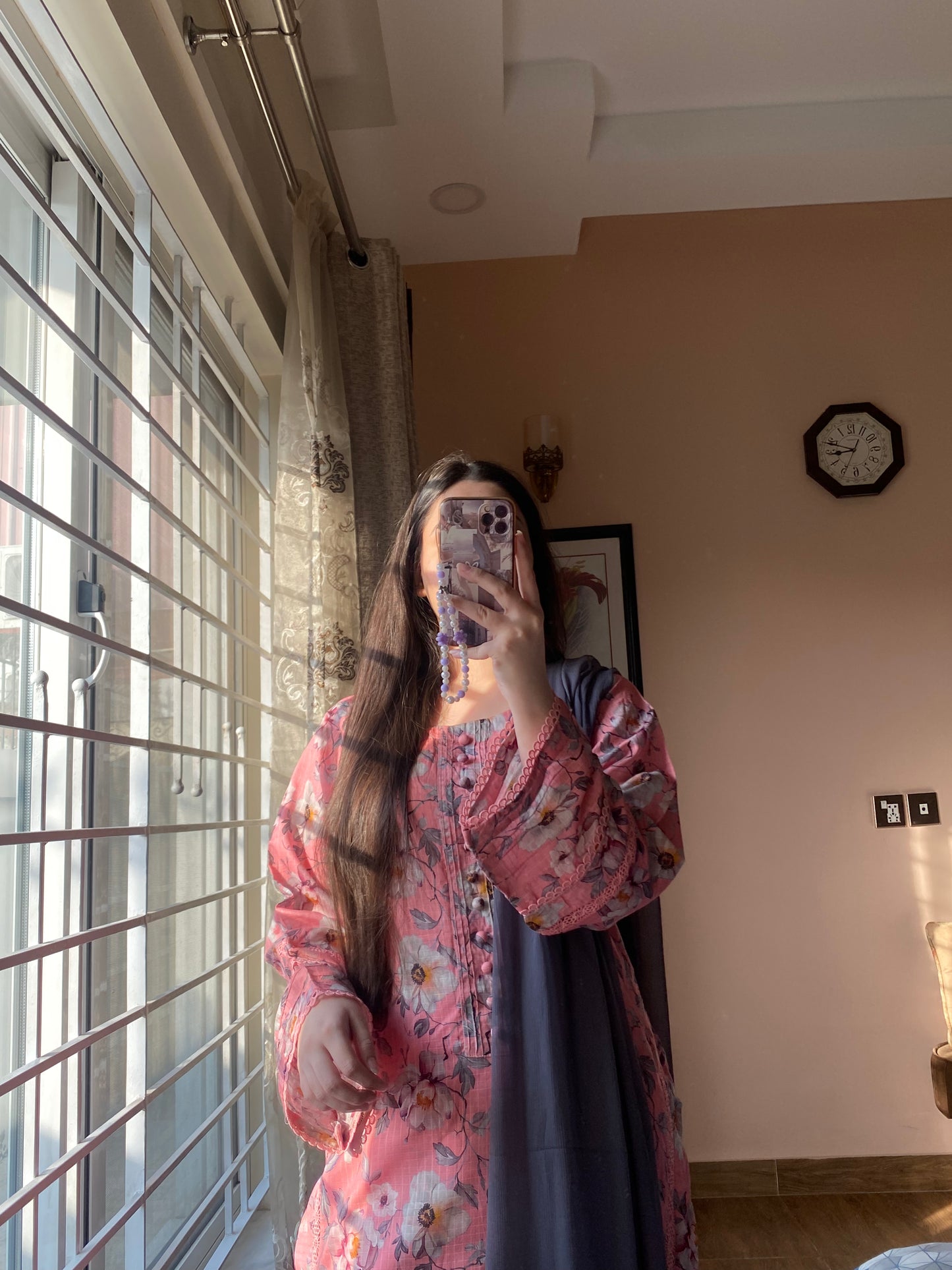 3 Piece -Premium Dobby Lawn Stitched Dress - 237