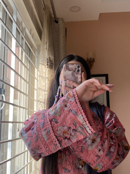 3 Piece -Premium Dobby Lawn Stitched Dress - 237