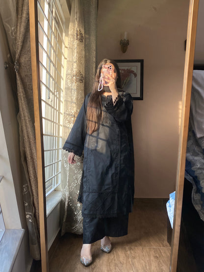 3-Piece Premium Lawn Stitched Suit-229