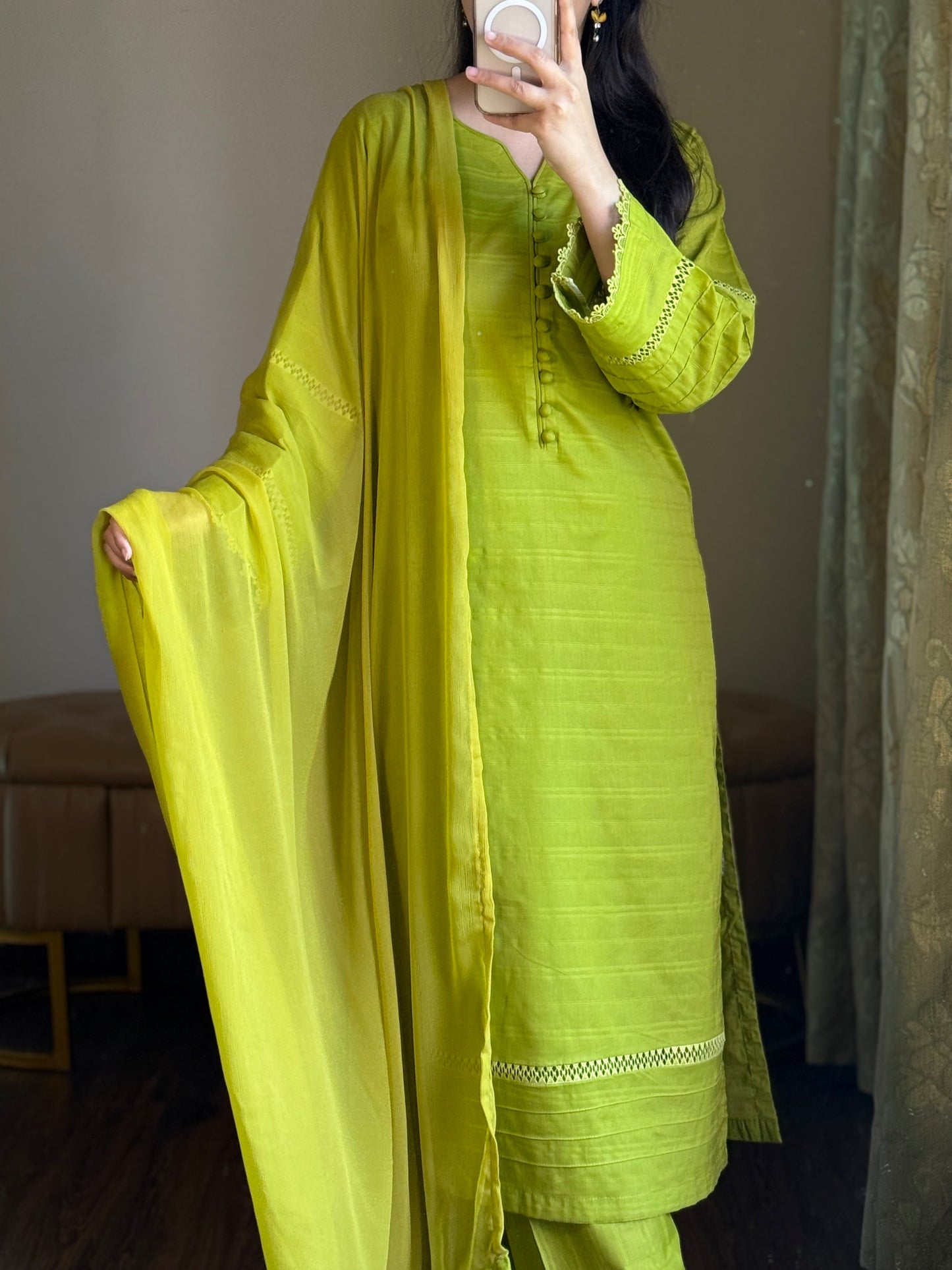 3-Piece Dobby Premium Lawn Stitched Suit-270