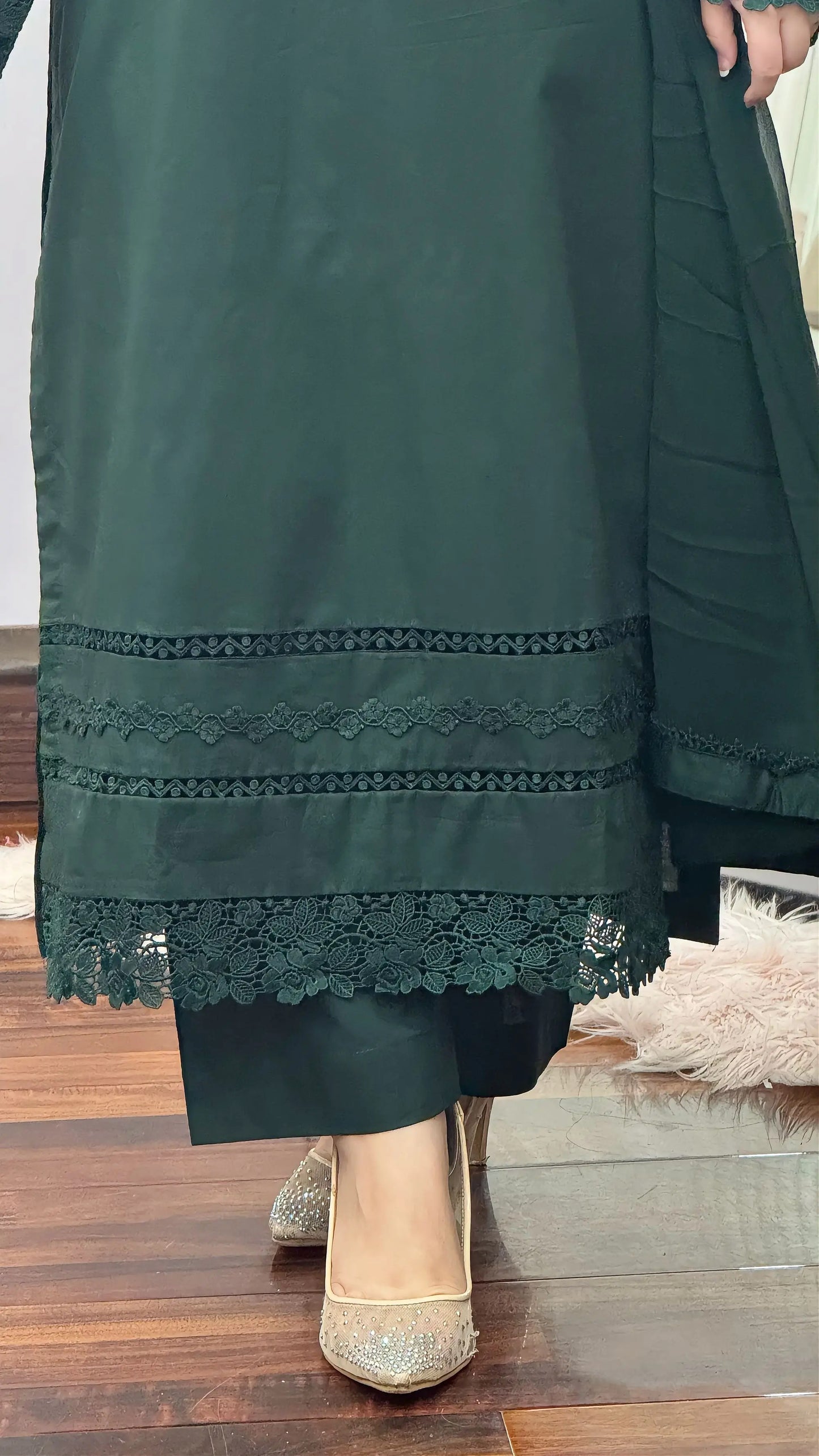 3-Piece Pure Lawn Stitched Suit-297