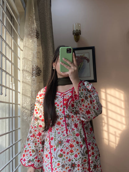 3 Piece - Pure Lawn Stitched Suit - 072