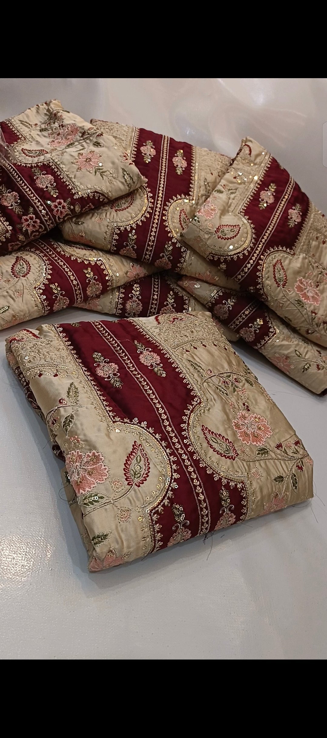 2-Piece Ethnic Dress with Applic, Hit code-308