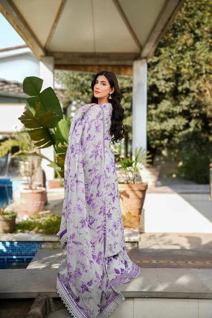Pure Lawn Embroidered 3 Piece Unstitched 600