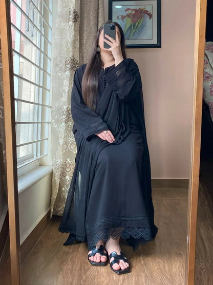 3-Piece Plain Khaddar Dress Stitched-212