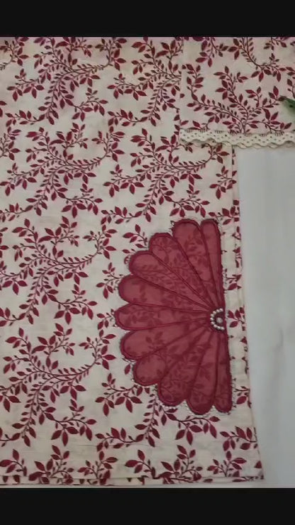 2 Piece Slub Khaddar -Stitched